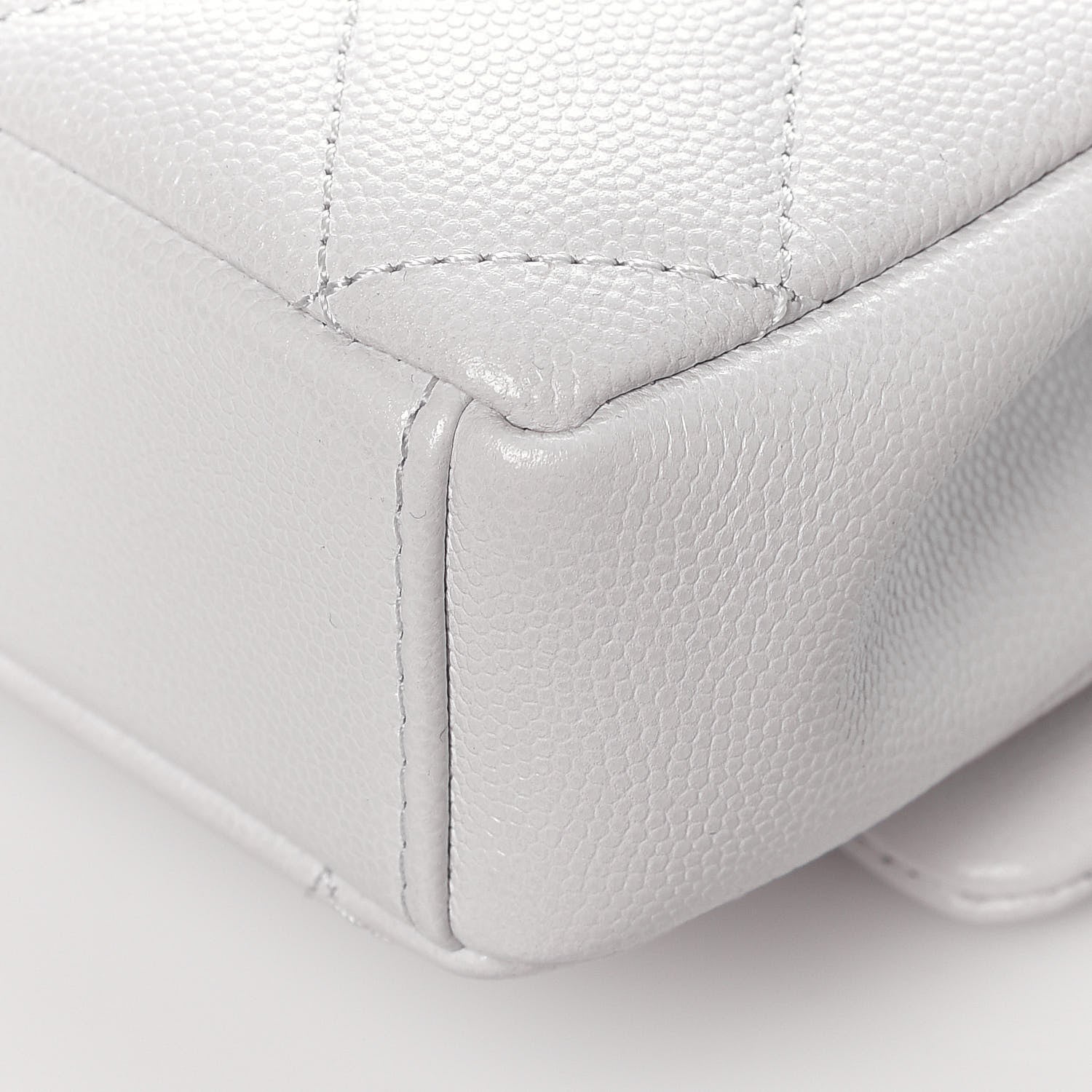 Chanel Caviar Quilted My Everything Small Flap White Black 12 of 14
