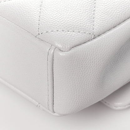 Chanel Caviar Quilted My Everything Small Flap White Black 12 of 14
