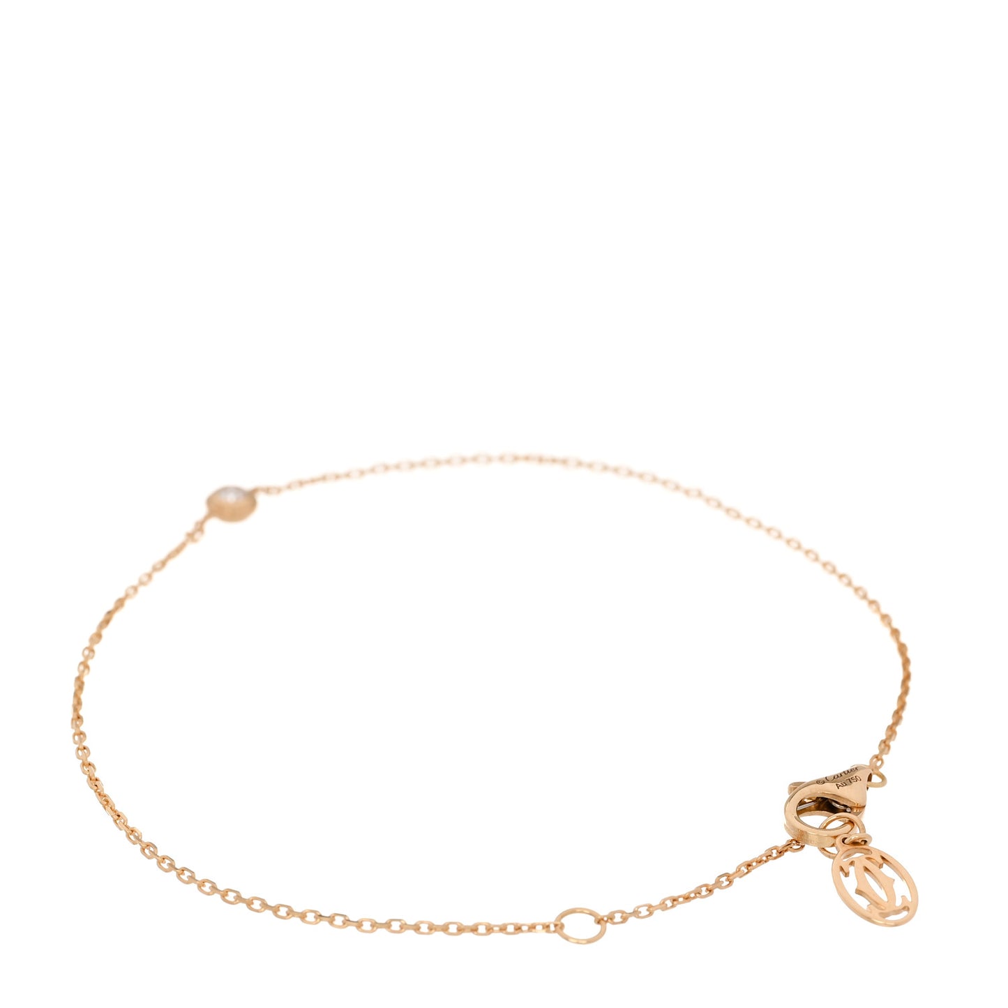18K Yellow Gold Diamond XS D'Amour Bracelet
