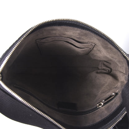 Gucci Guccissima Signature Small Messenger Bag Black 5 of 10