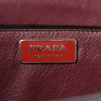 Prada Vitello Sound Shoulder Bag Mosto 6 of 8