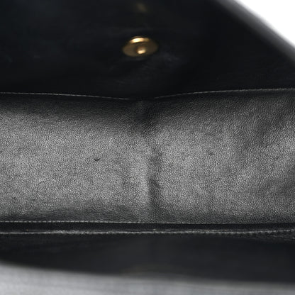 Chanel Caviar Quilted Jumbo Single Flap Navy 5 of 18