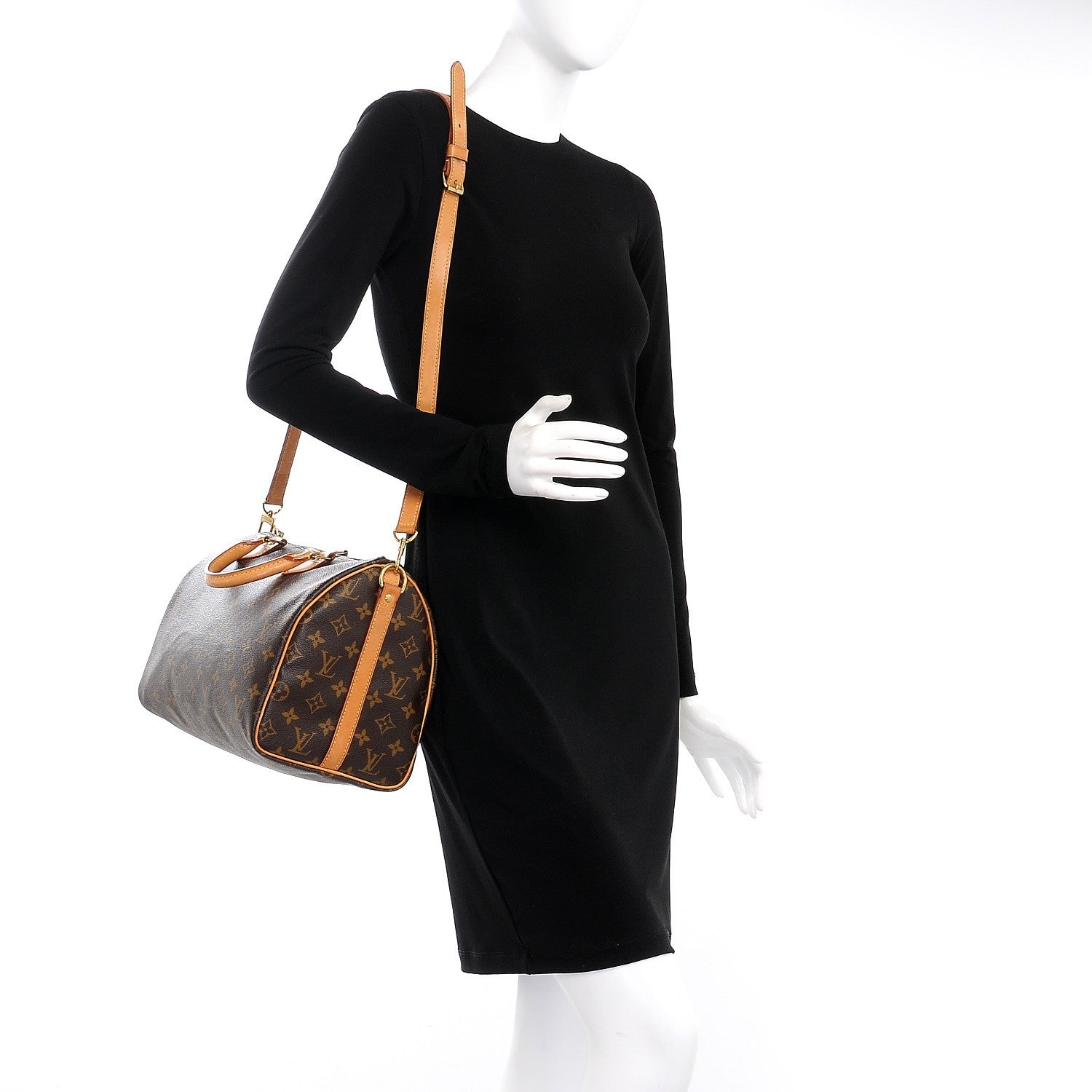 Louis Vuitton Monogram Speedy Bandouliere 30 2 of 11