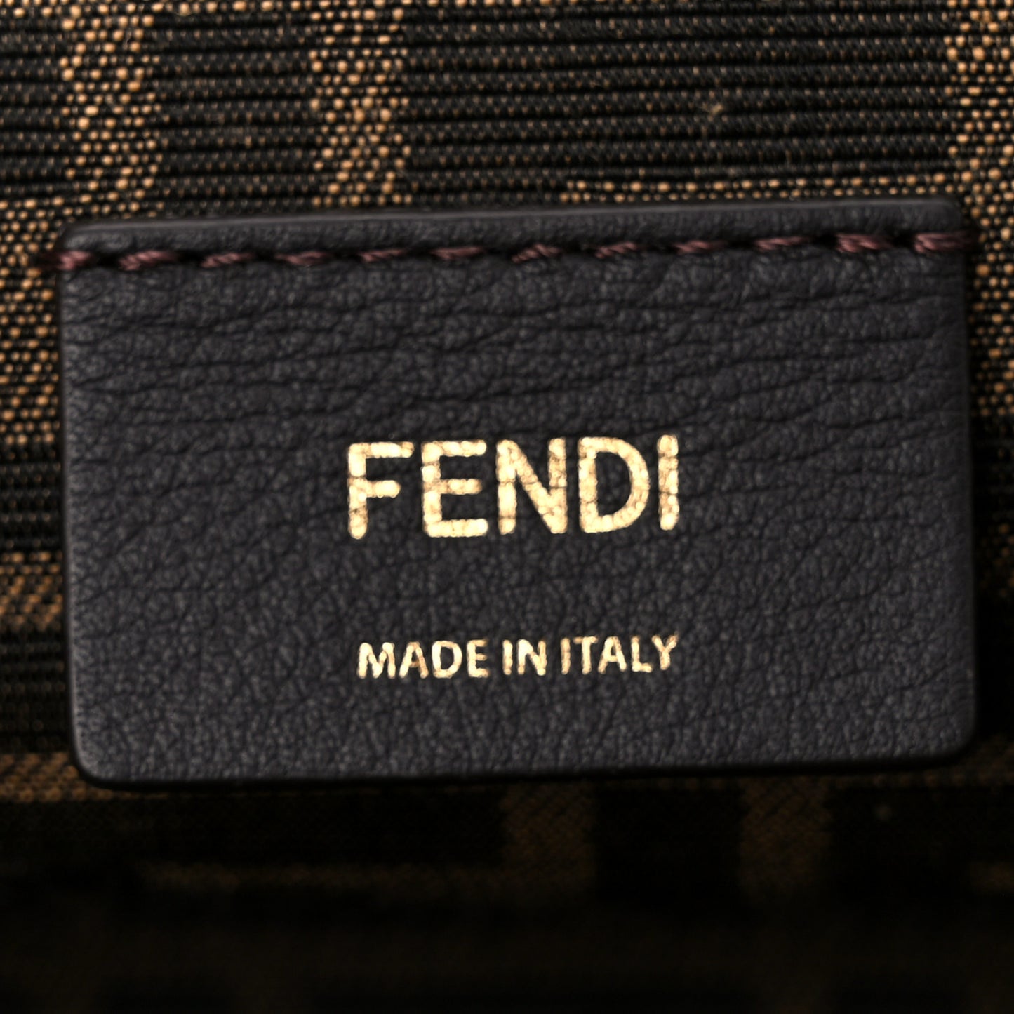 Shiny Nappa Small Fendi First Agapanto