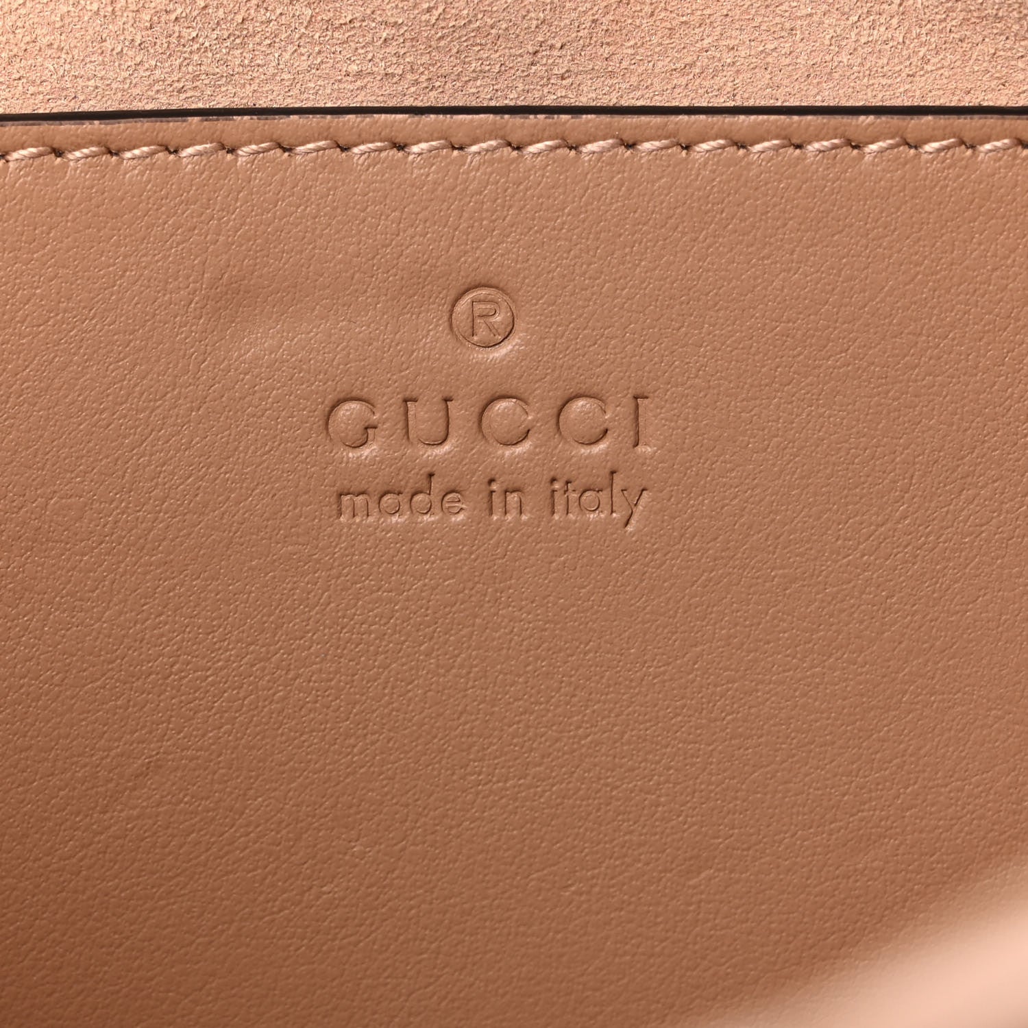 Gucci Calfskin Matelasse Aria Small GG Marmont Chain Shoulder Bag Camelia 5 of 12