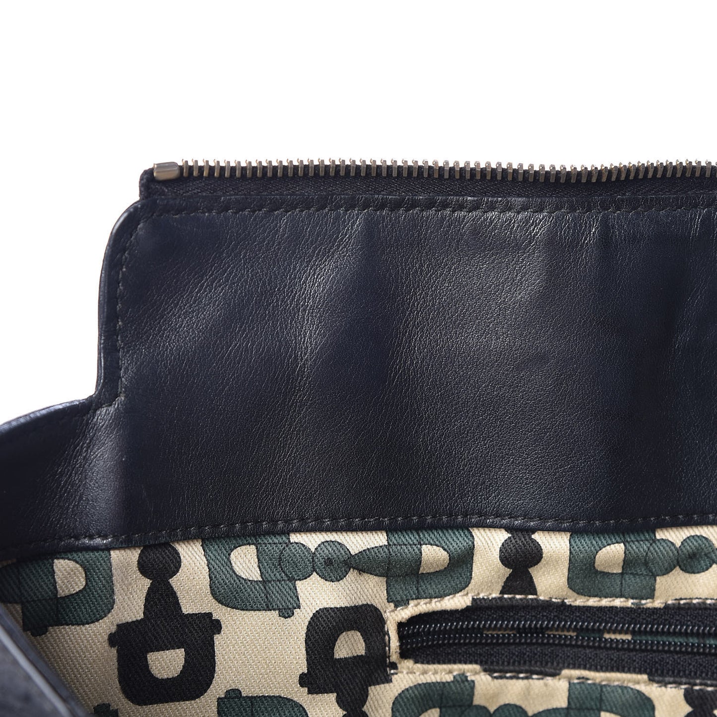 Guccissima D Gold Tote Black