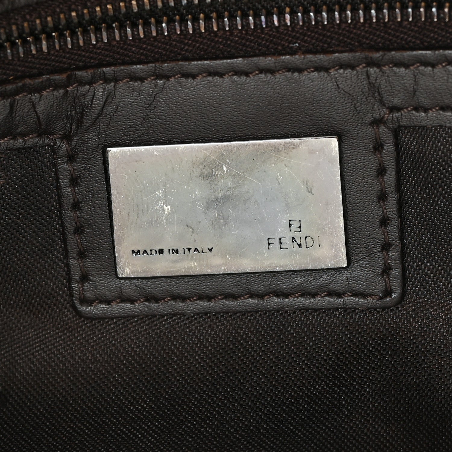Fendi Zucca Baguette Tobacco 6 of 10