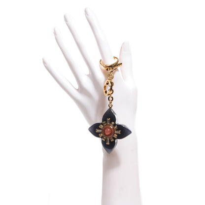 Louis Vuitton Fleur d'Etoile Bag Charm Black 2 of 4