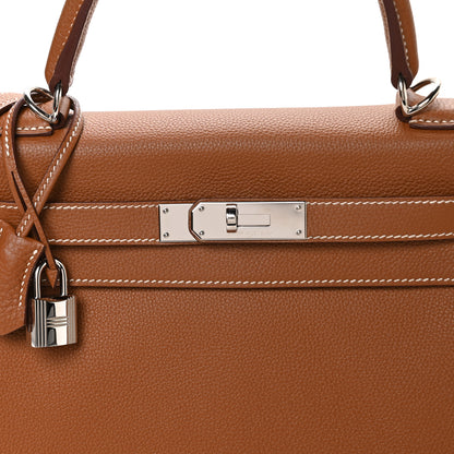 Hermes Togo Kelly Retourne 28 Gold 8 of 11