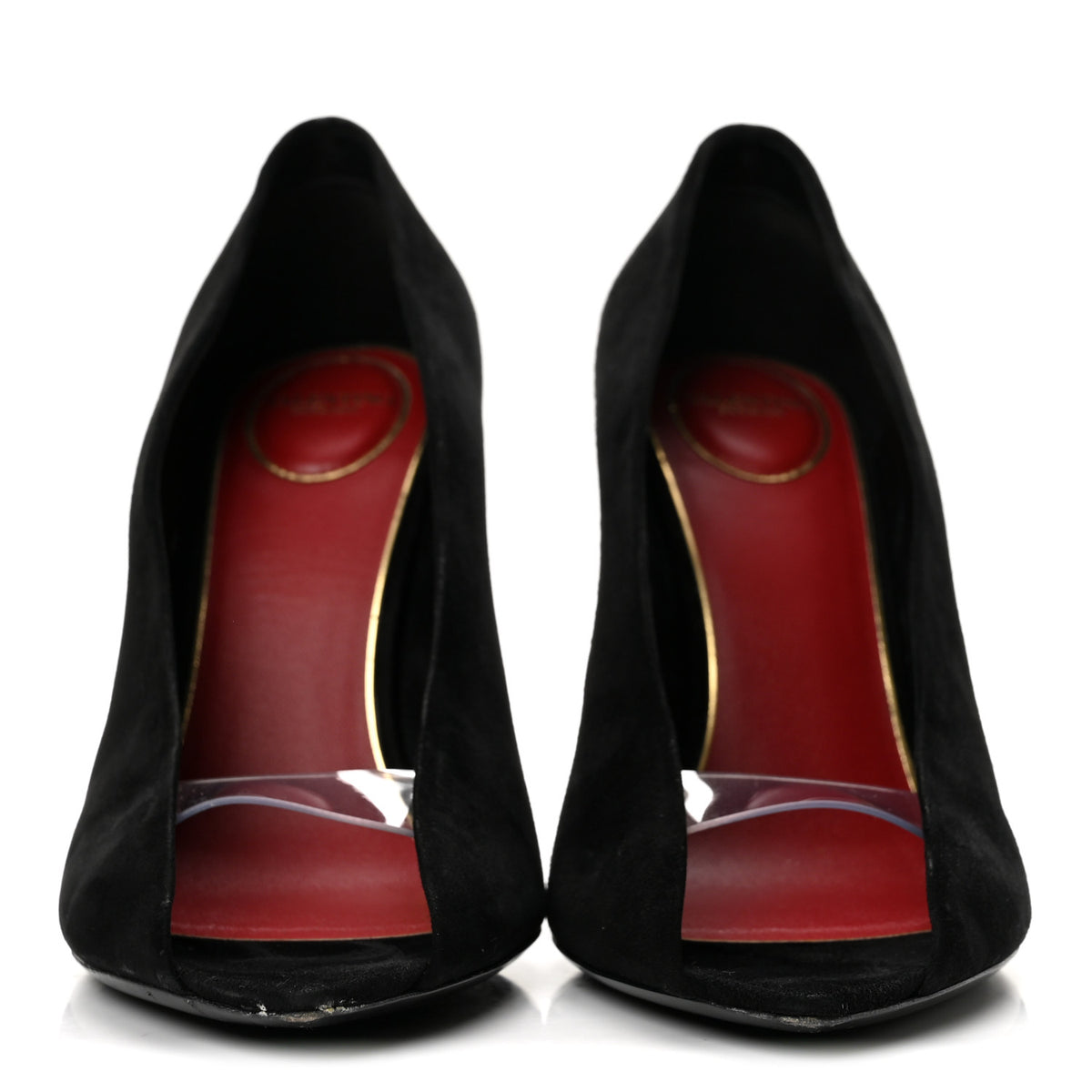 Valentino Garavani Suede Révélé 105mm Pumps 38.5 Black 3 of 13