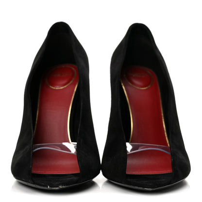 Valentino Garavani Suede Révélé 105mm Pumps 38.5 Black 3 of 13