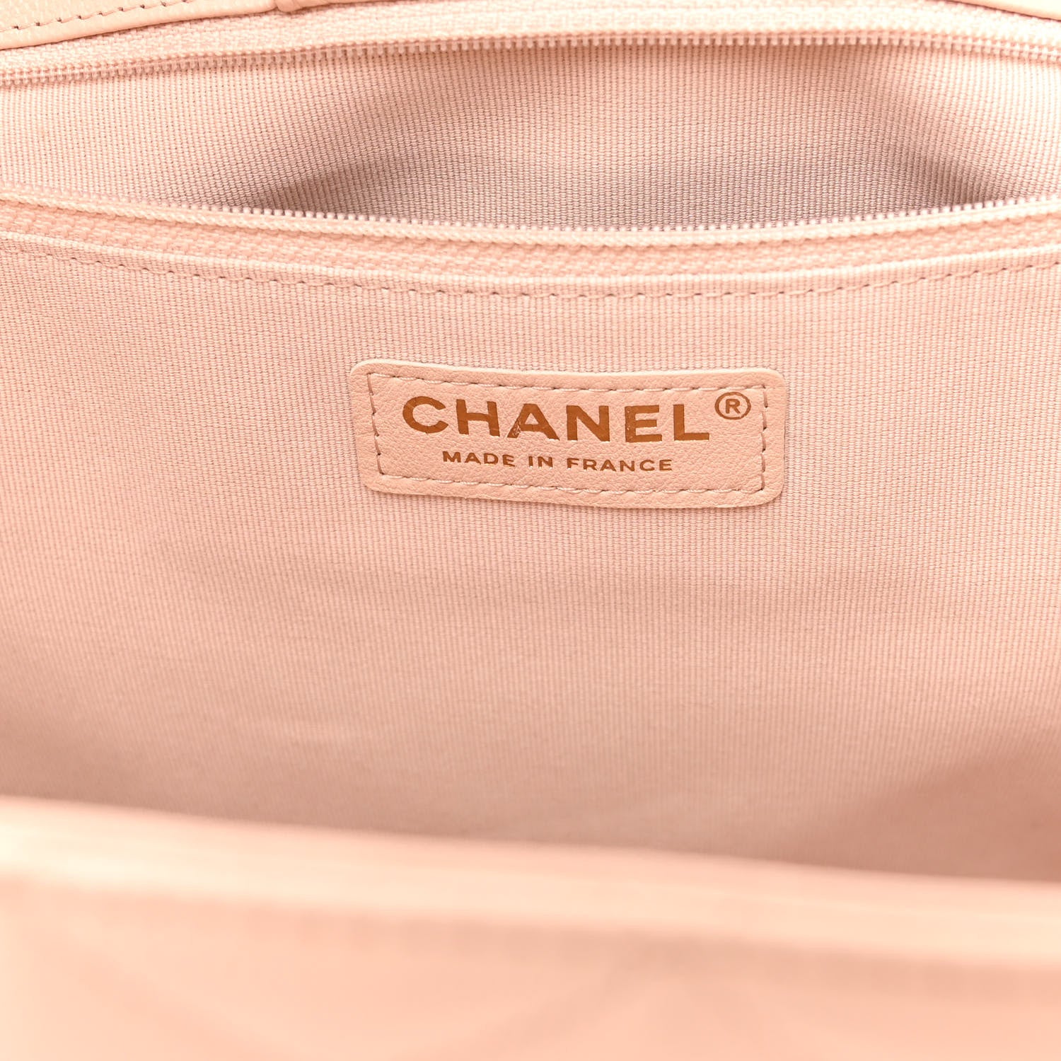Chanel Caviar Quilted Large Classic Shopping Tote Light Beige 6 of 12