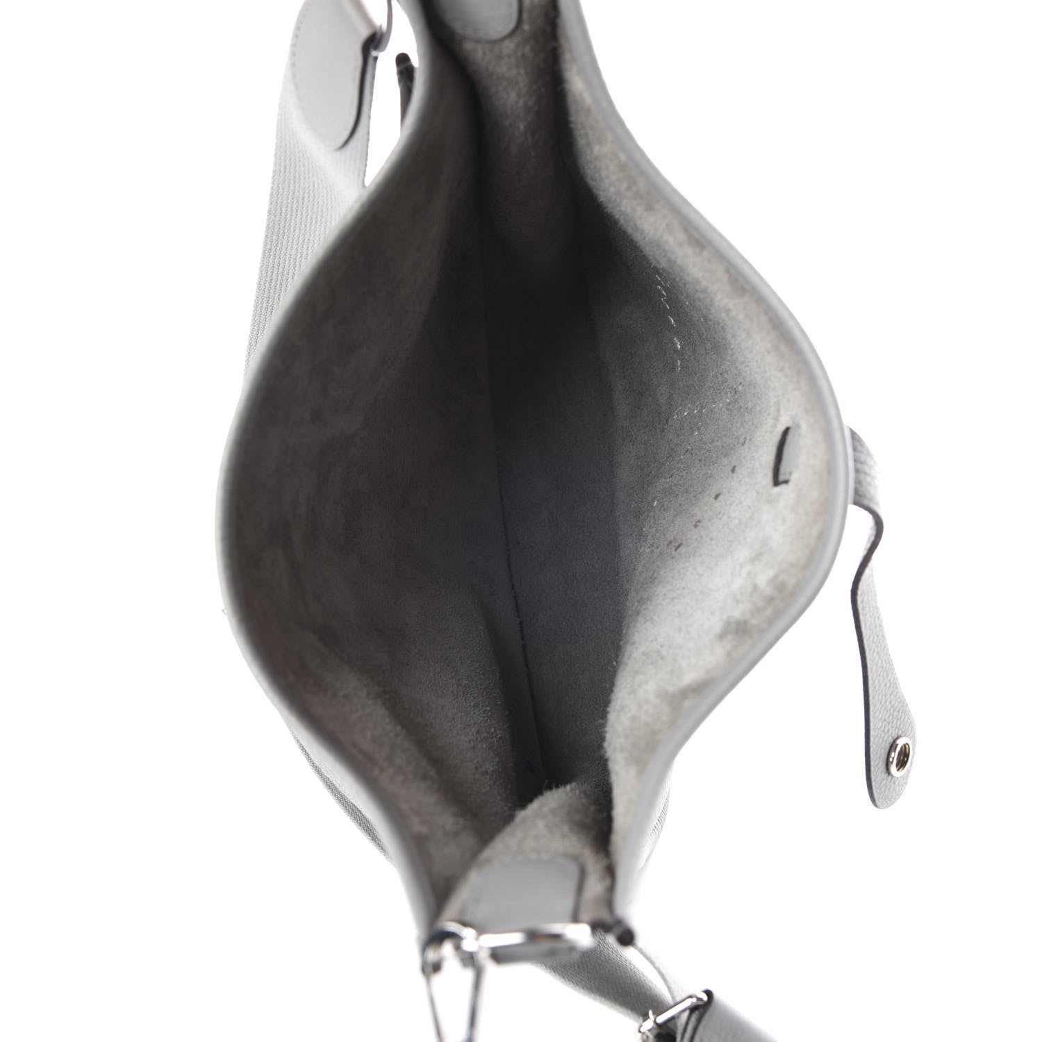 Hermes Taurillon Clemence Evelyne III PM Gris Mouette 5 of 9