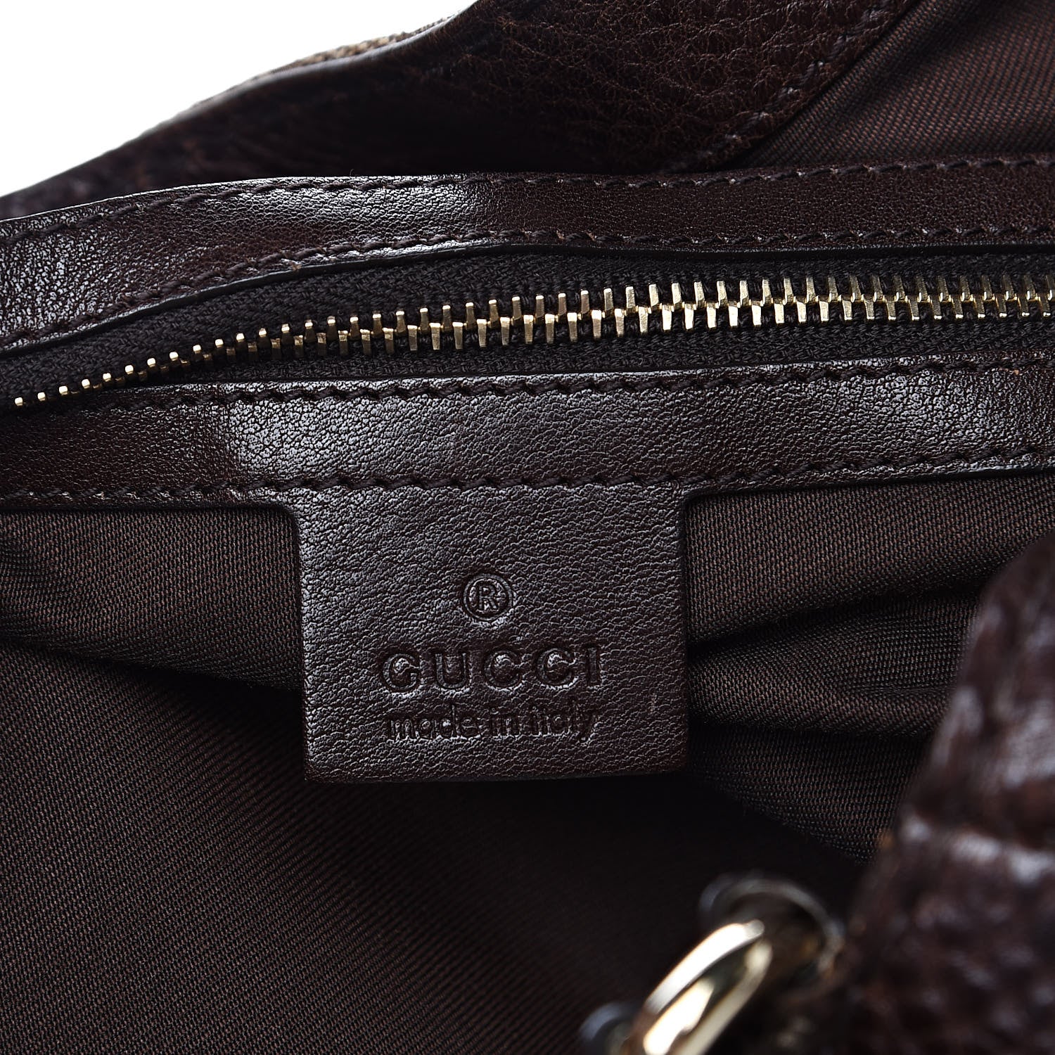 Gucci Monogram Charlotte Tote Brown 6 of 13