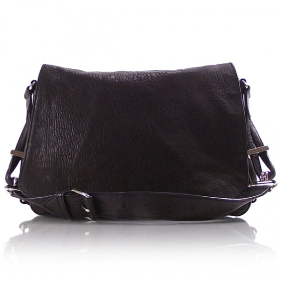 Balenciaga Lambskin Flap Bag Black 1 of 9