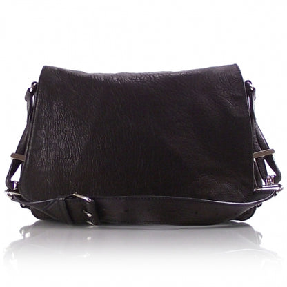 Balenciaga Lambskin Flap Bag Black 1 of 9
