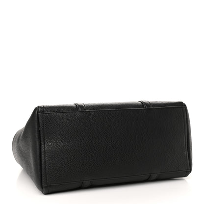 Marc Jacobs Grained Calfskin The Tag Tote Black 4 of 11