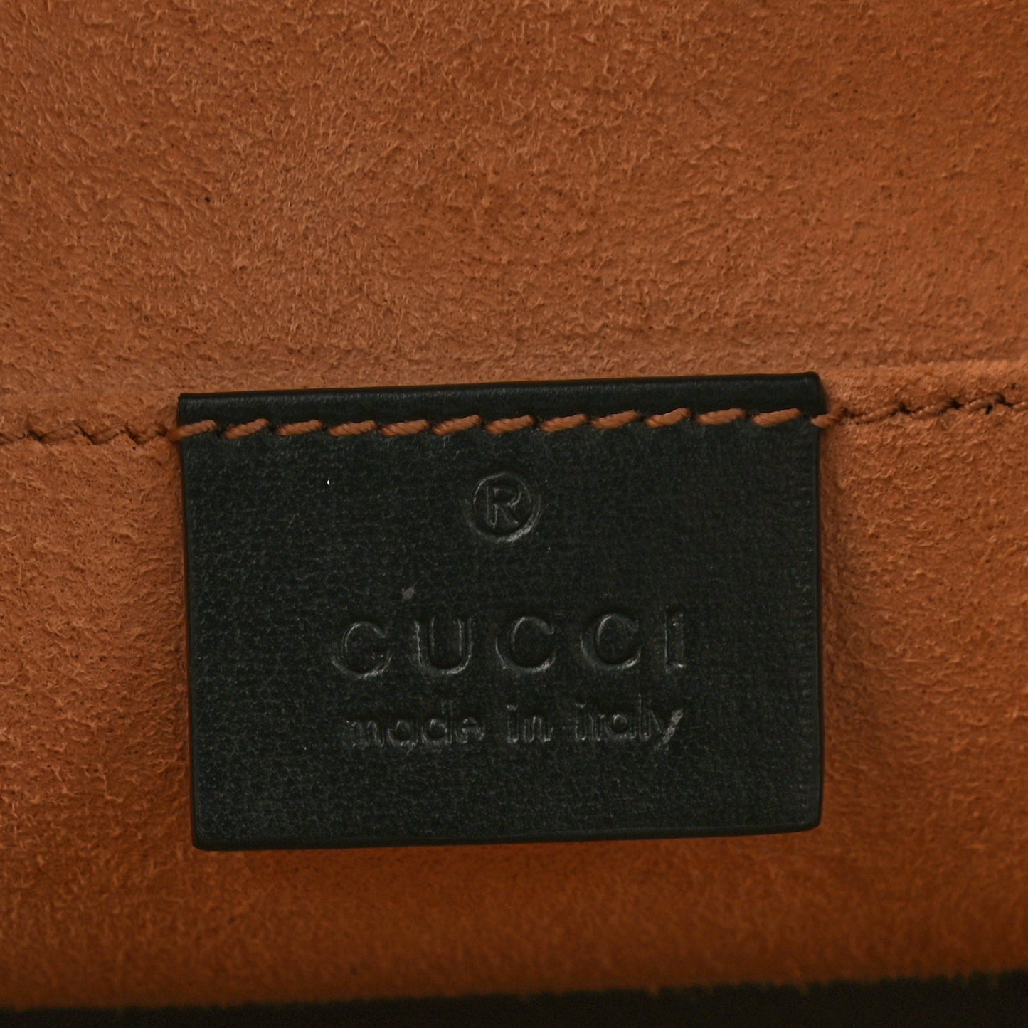 Textured Calfskin Horsebit 1955 Zip Pouch Black
