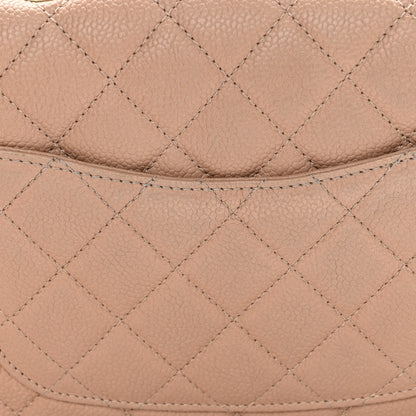 Chanel Caviar Quilted Small CC Filigree Flap Beige Black 12 of 15