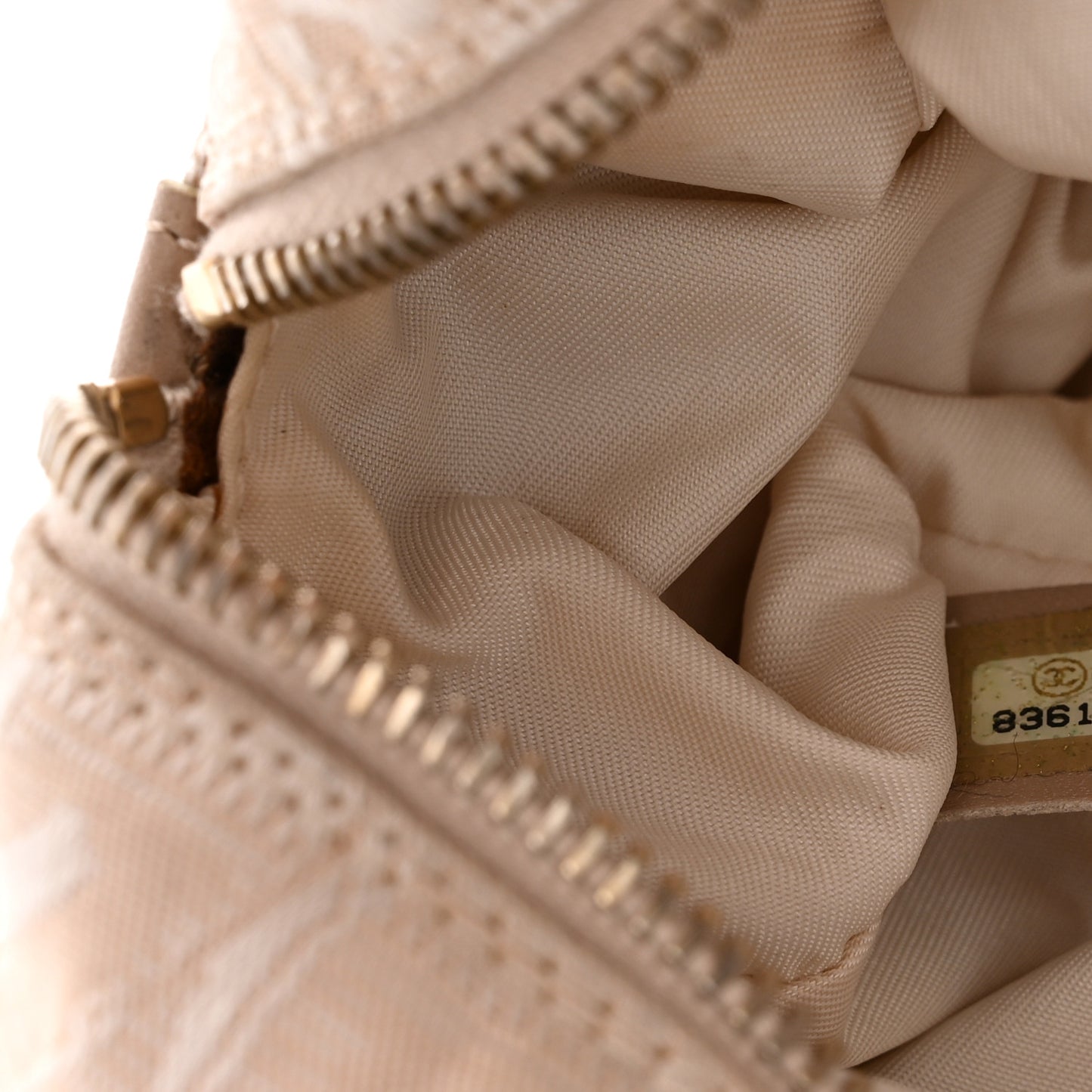 Nylon Travel Bowler Beige