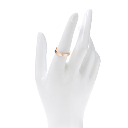 Cartier 18K Pink Gold 3.5mm LOVE Wedding Band Ring 57 8 2 of 6