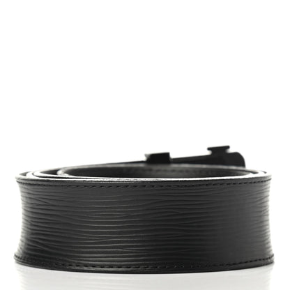 Louis Vuitton Epi LV Initiales Belt 95 38 Black 2 of 4