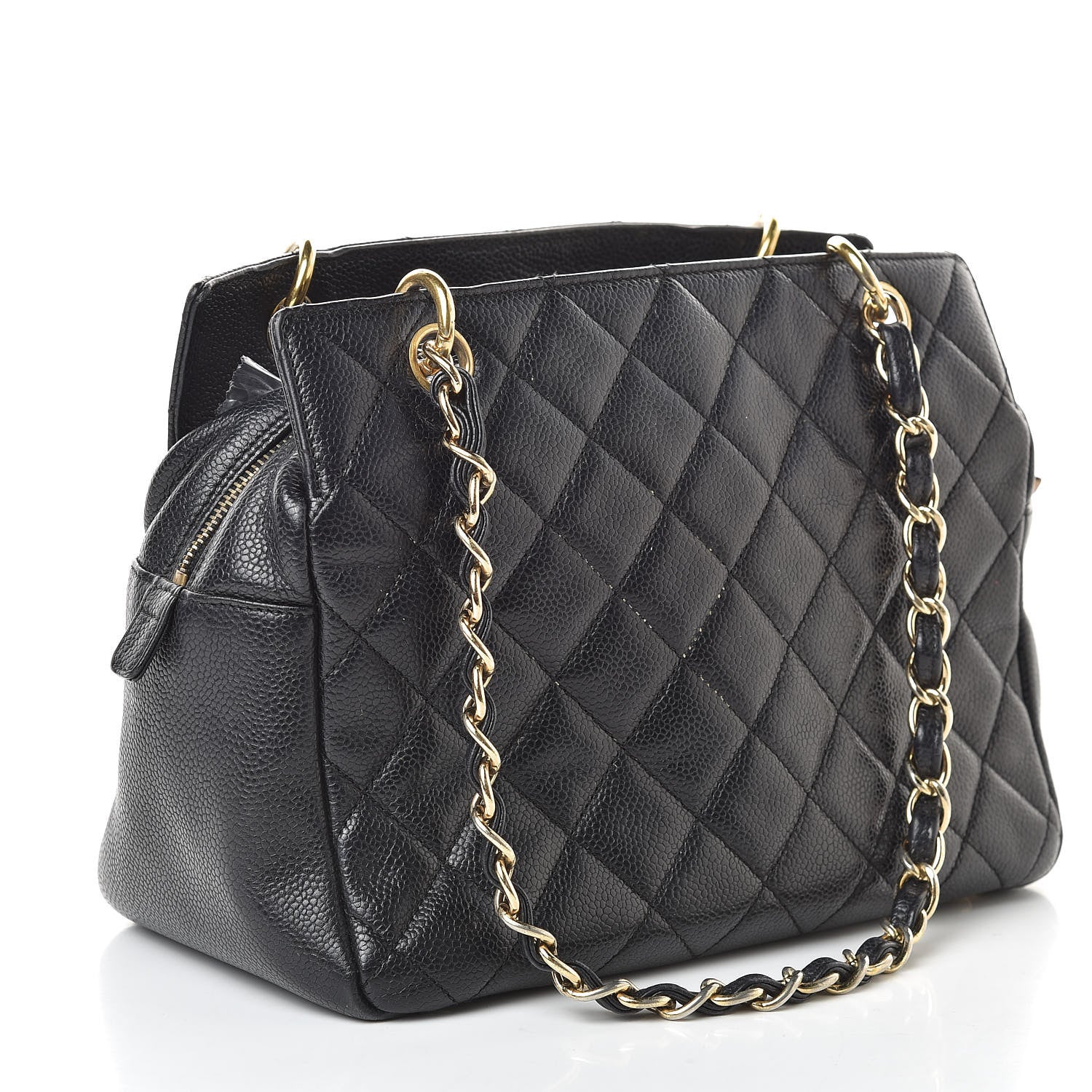 Chanel Caviar Quilted Petit Timeless Tote PTT Black 3 of 18