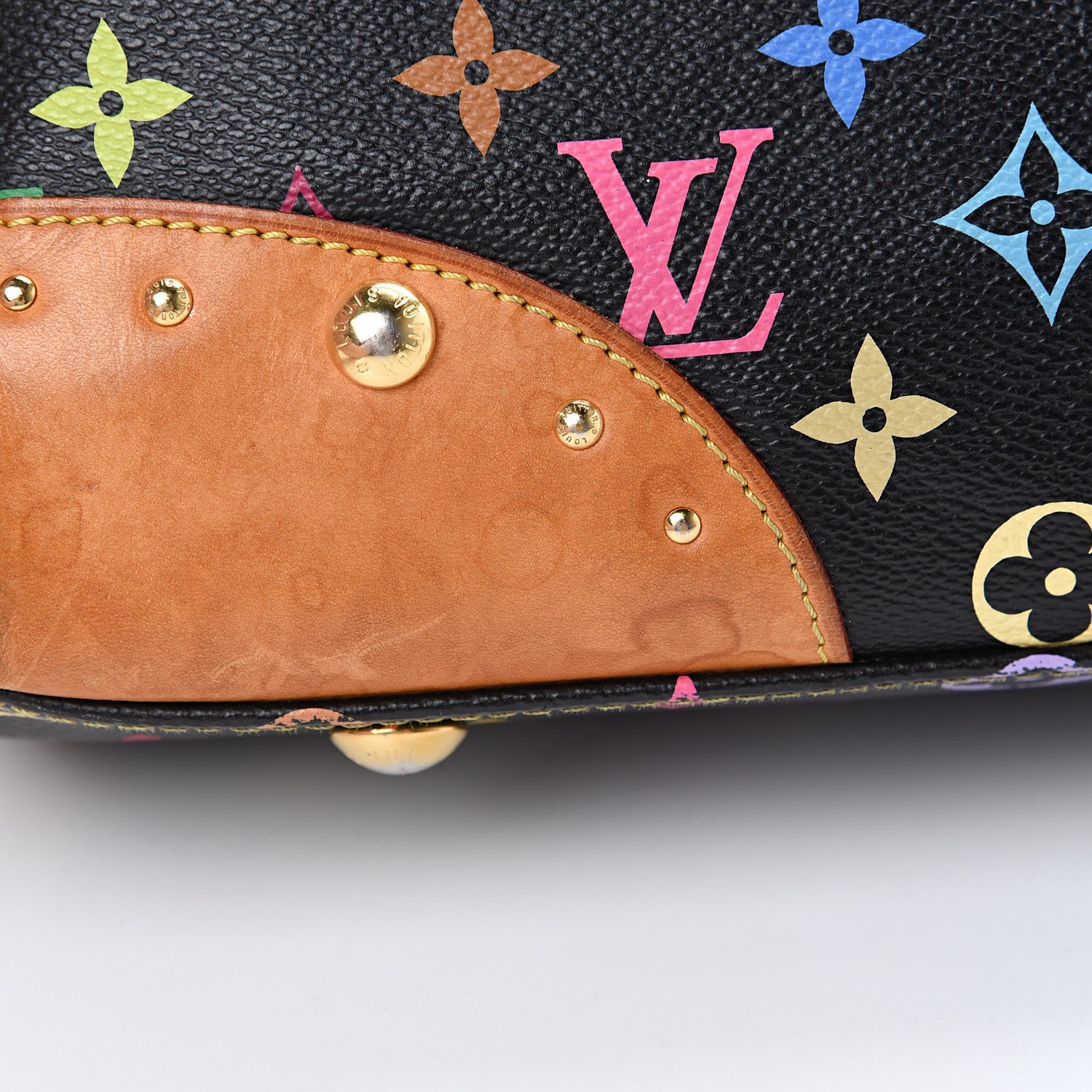 Louis Vuitton Monogram Multicolor Beverly MM Black 16 of 25