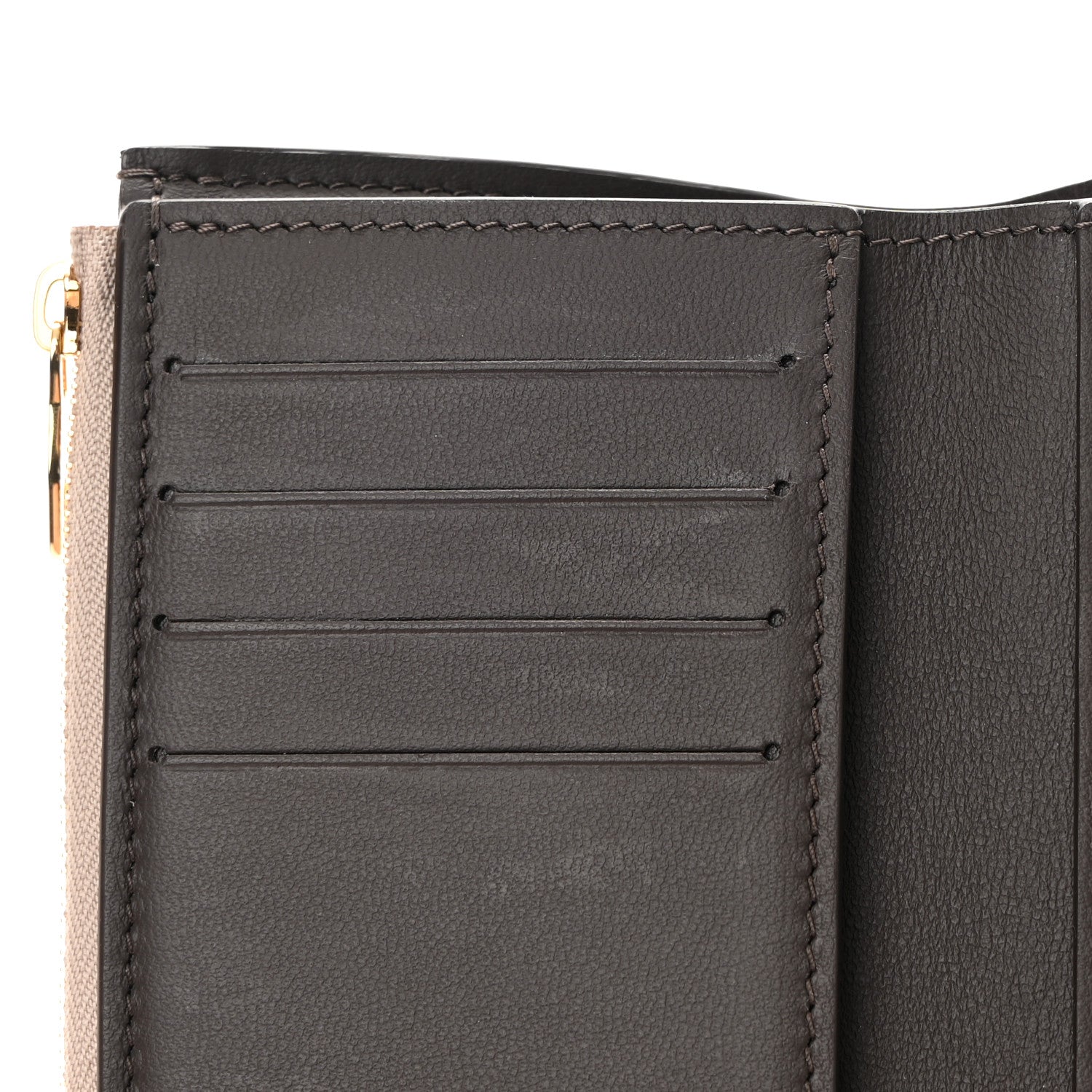 Louis Vuitton Taurillon Capucines Compact Wallet Galet 9 of 11