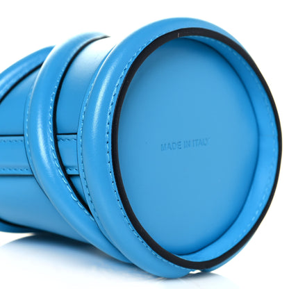 Alexander McQueen Calfskin The Curve Mini Shoulder Bag Cerulean 8 of 10