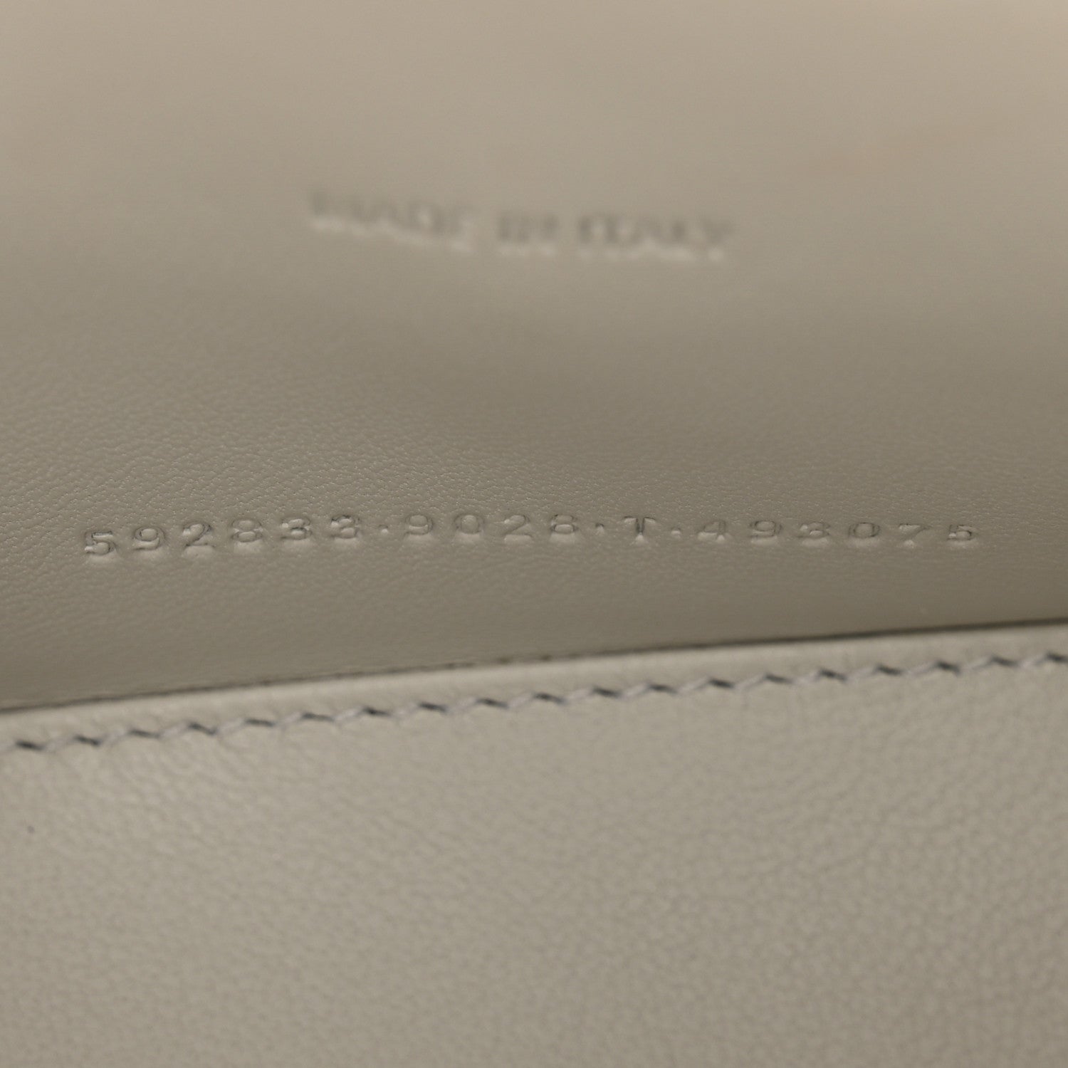 Balenciaga Shiny Box Calfskin Hourglass Top Handle Bag XS Chalky White 9 of 12
