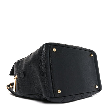 Chanel Caviar Quilted Petit Timeless Tote PTT Black 4 of 10