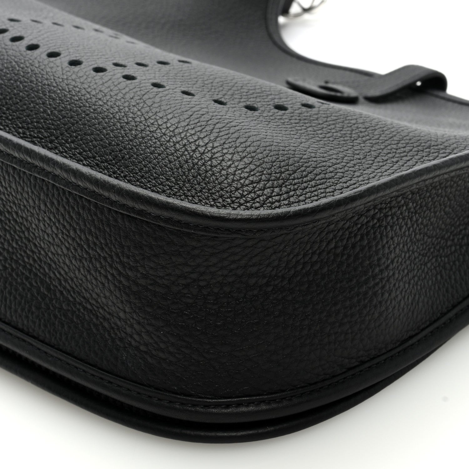 Hermes Taurillon Clemence Evelyne III PM Black 9 of 9