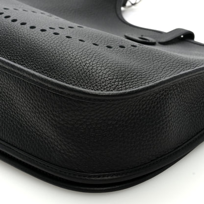 Hermes Taurillon Clemence Evelyne III PM Black 9 of 9