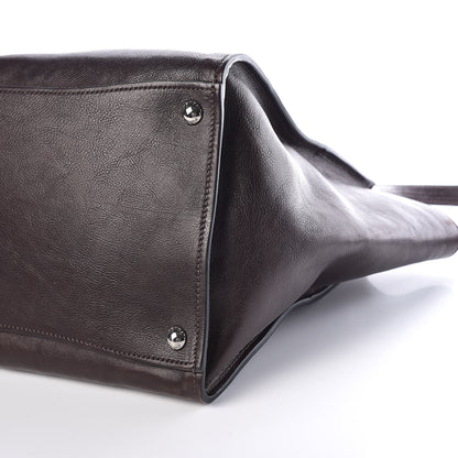 Prada Glace Calfskin Twin Pocket Tote Moro 12 of 16