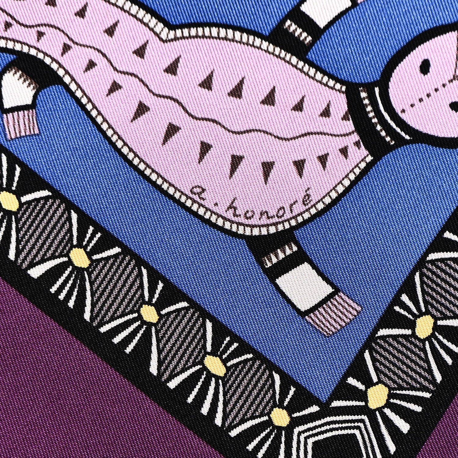 Hermes Silk Vie Du Fleuve Scarf 90 6 of 6