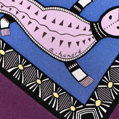 Hermes Silk Vie Du Fleuve Scarf 90 6 of 6
