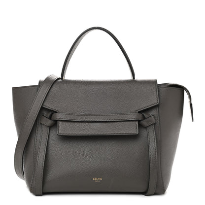Celine Baby Grained Calfskin Micro Belt Bag Grey 1 of 20