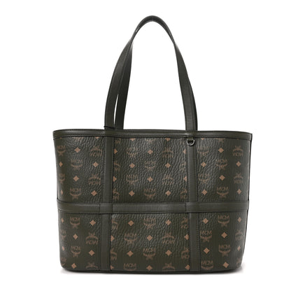MCM Visetos Medium Delmy Shopper Tote Sea Turtle 1 of 10