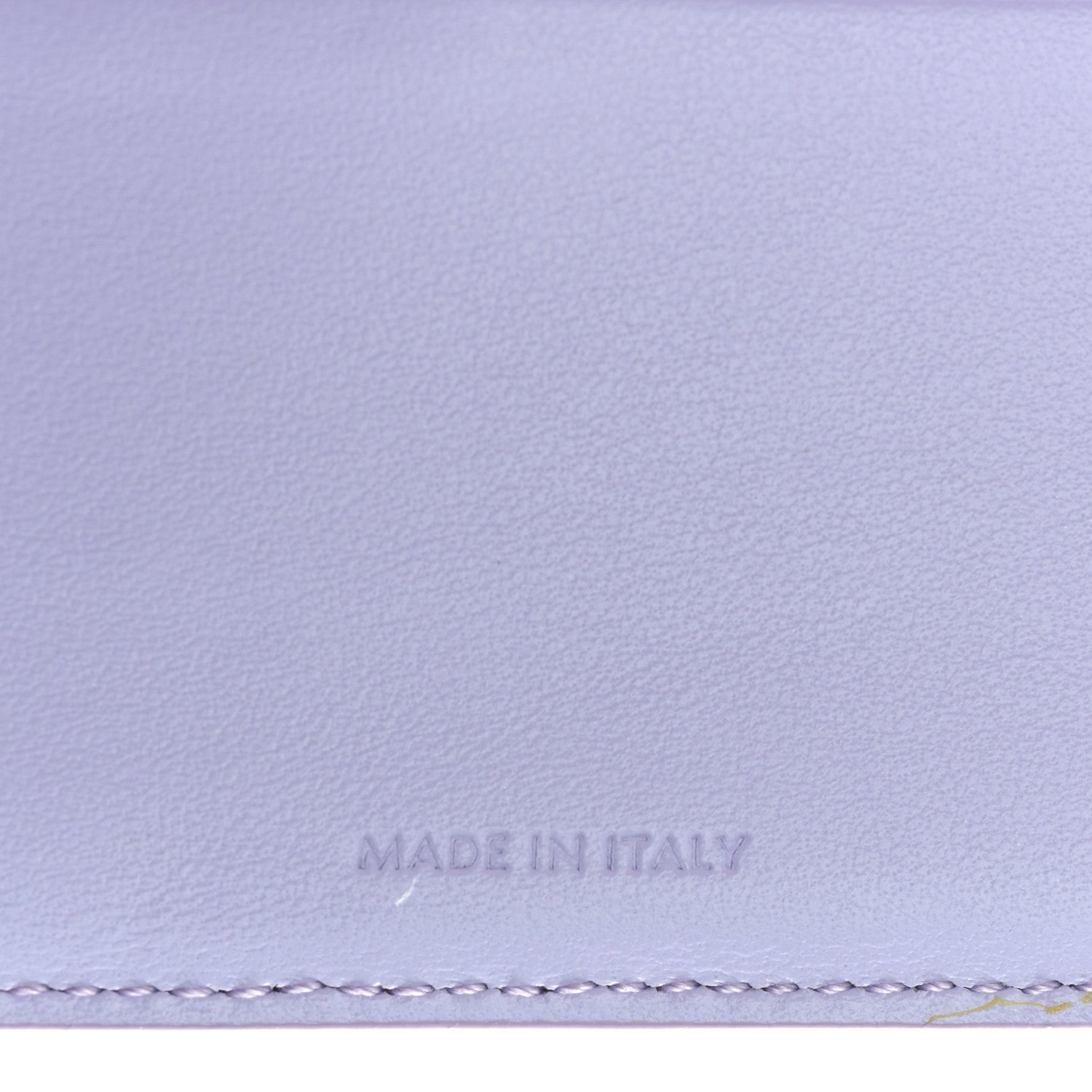 Celine Shiny Smooth Lambskin Small Triomphe Wallet Light Lilac 7 of 9