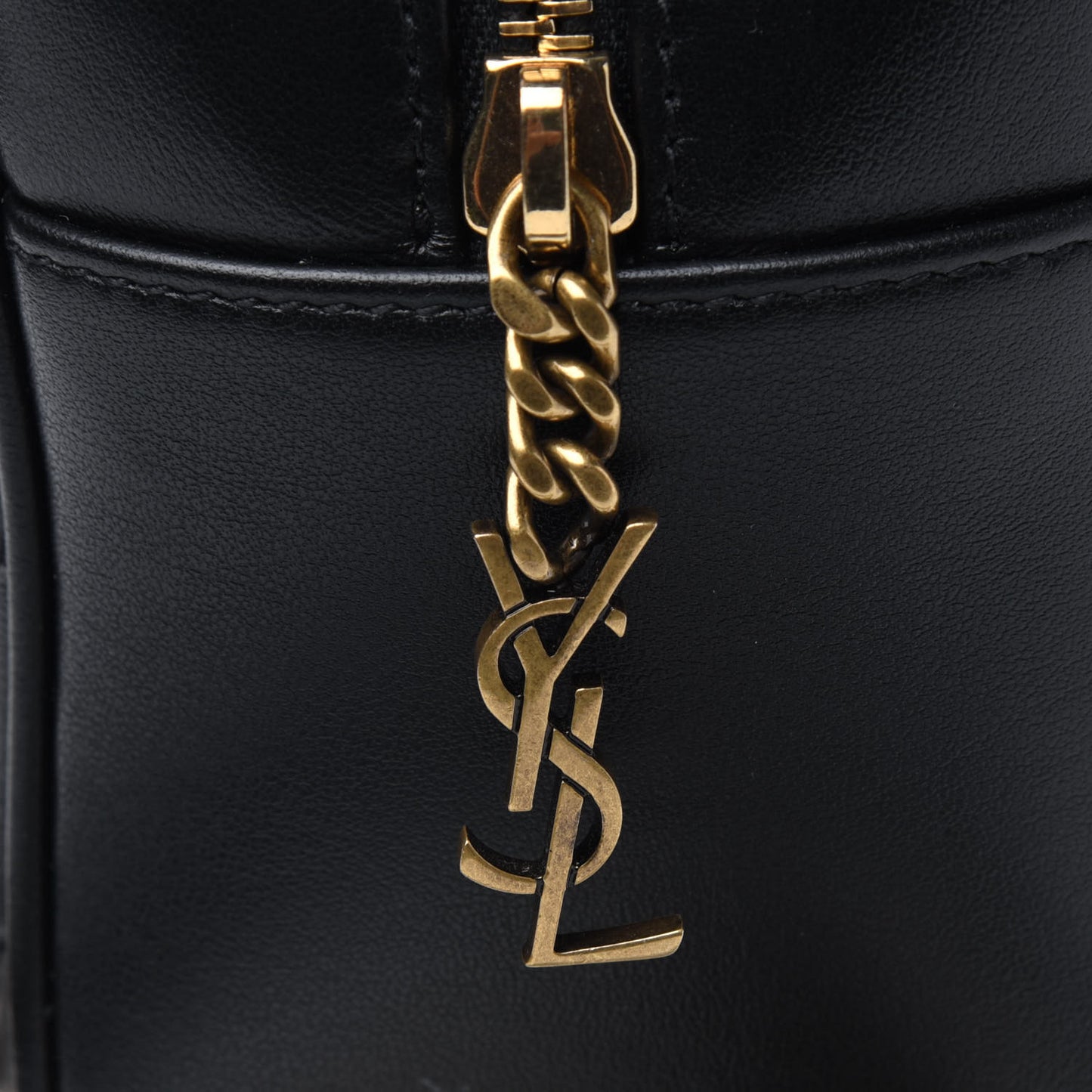 Calfskin Matelasse Joan Camera Bag Black