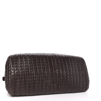 Bottega Veneta Nappa Intrecciato New Bond Satchel Ebano 4 of 11