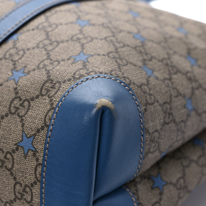 Gucci GG Plus Monogram Star Joy Vertical Tote Blue 11 of 11