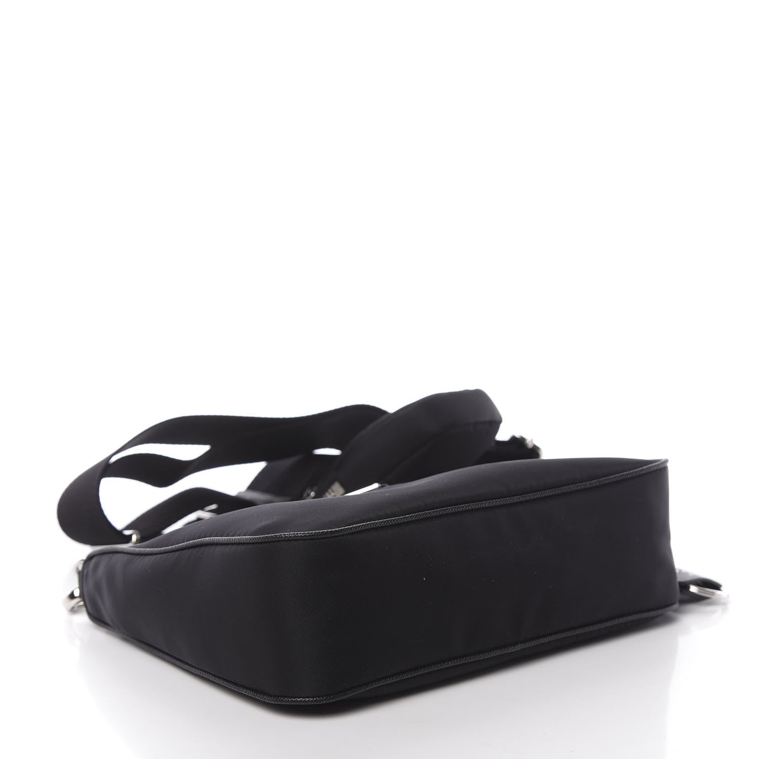 Prada Nylon Re-Edition 2005 Shoulder Bag Black 4 of 10