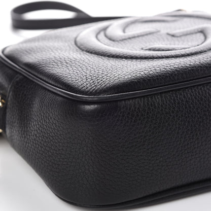 Gucci Pebbled Calfskin Small Soho Disco Bag Black 9 of 10