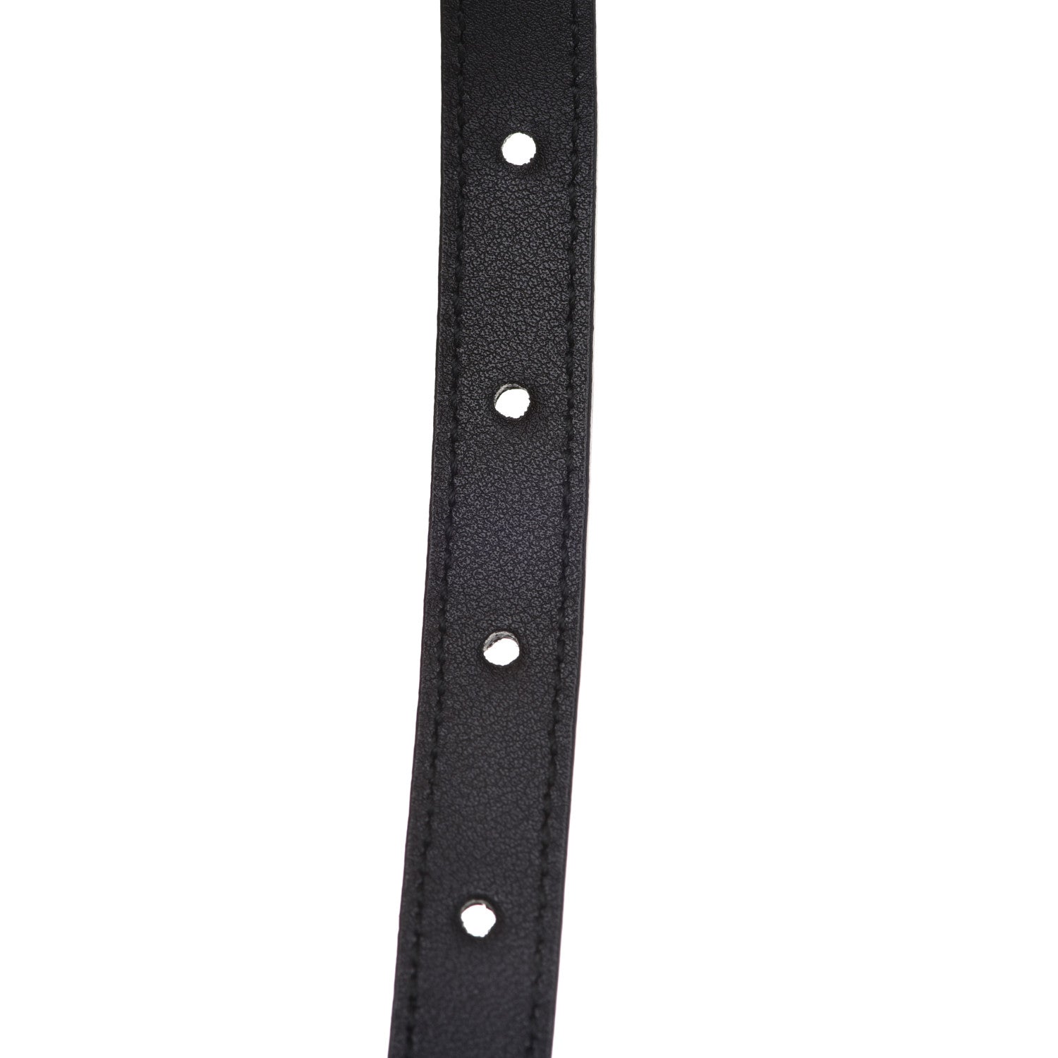 Gucci Skipper Calfskin Enamel GG 15mm Belt 75 30 Black 5 of 5