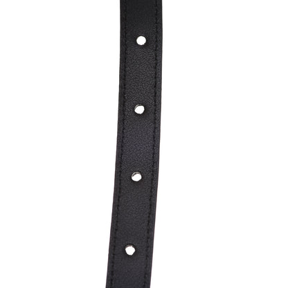 Gucci Skipper Calfskin Enamel GG 15mm Belt 75 30 Black 5 of 5