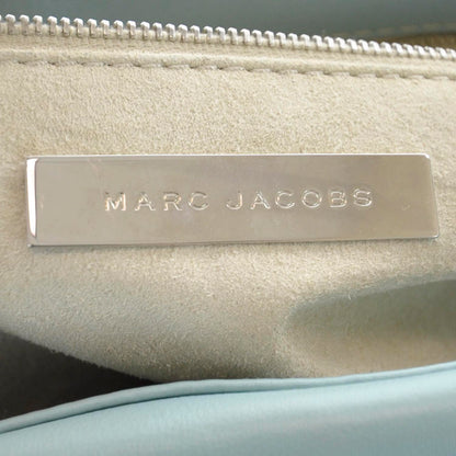 Marc Jacobs Leather Pushlock Satchel Blue 8 of 9
