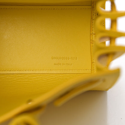Saint Laurent Grained Calfskin Nano Sac De Jour Jaune 6 of 9