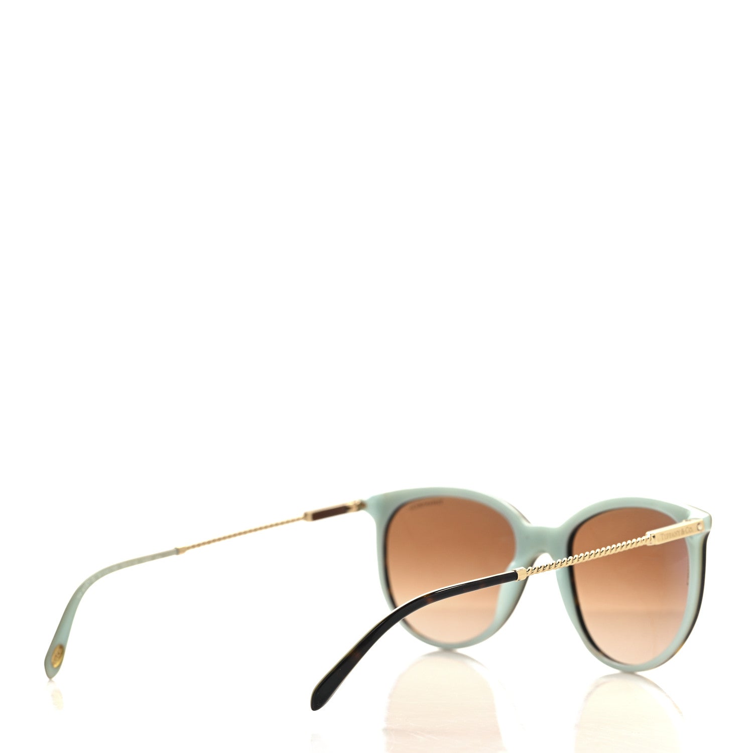 Tiffany Acetate Metal TF4087-B Sunglasses Brown Blue 4 of 7